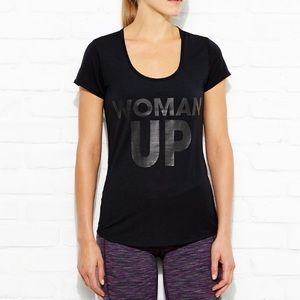 Lucy "Woman a up" workout tee